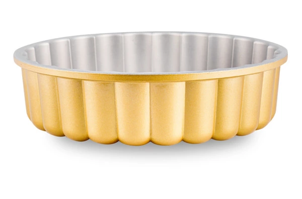 Форма для выпечки Nordic Ware Шарлотка 1,4 л, d20,5 см, литой алюминий, золотая
