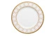 Тарелка десертная Noritake Трефолио, золотой кант 16,5 см, фарфор костяной