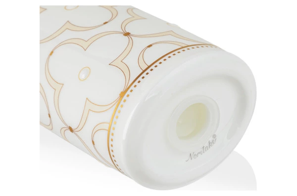 Набор соль и перец Noritake Трефолио, золотой кант 10 см