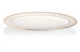 Блюдо овальное Noritake Трефолио, золотой кант 37 см