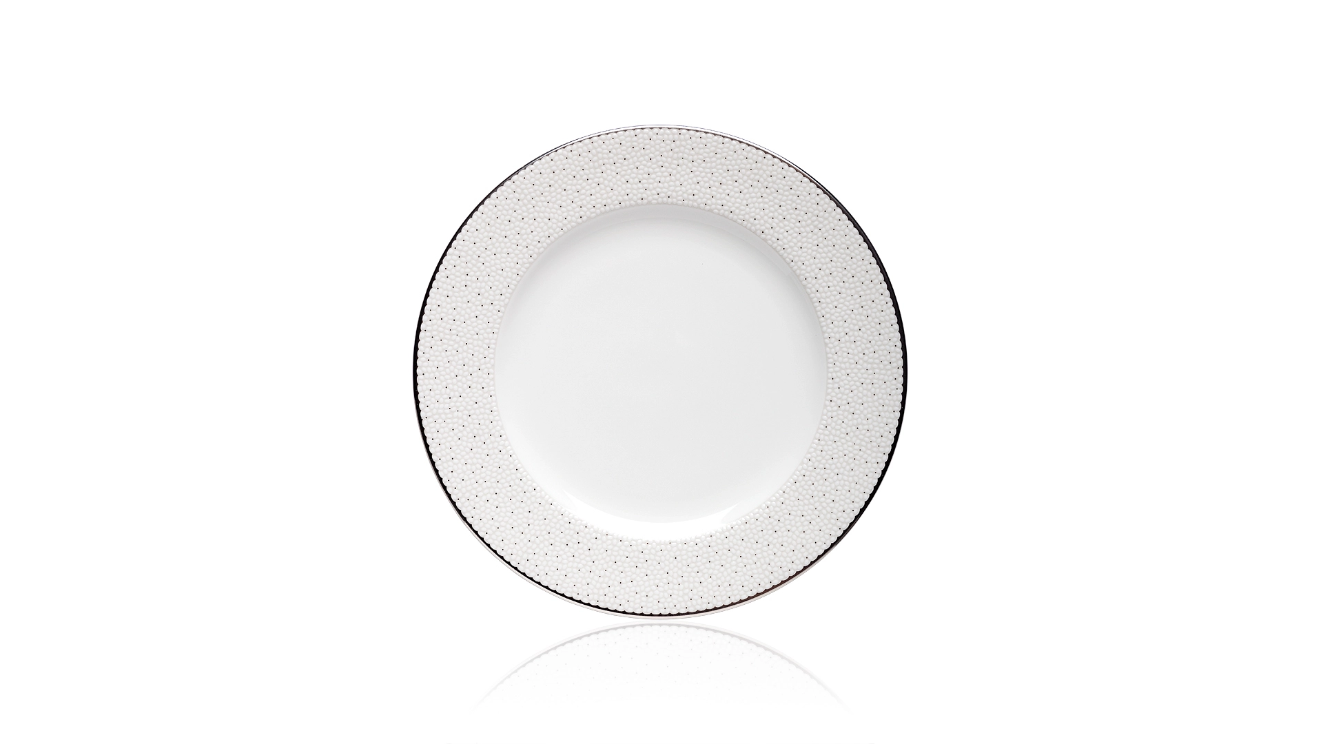 Тарелка десертная Noritake Брум-стрит 17 см, фарфор костяной
