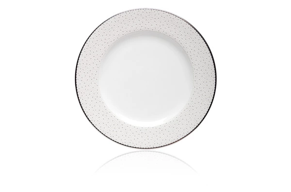 Тарелка десертная Noritake Брум-стрит 17 см, фарфор костяной