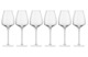 Набор бокалов для красного вина Krosno Винотека. Бордо 560мл, 6 шт