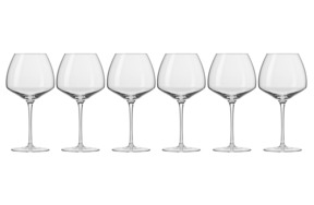 Набор бокалов для красного вина Krosno Винотека Бургундское 850 мл, 6 шт