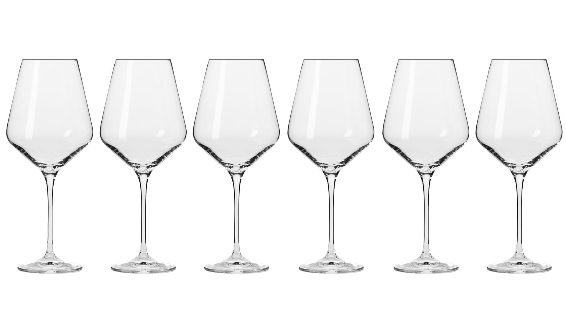 Набор бокалов для красного вина Krosno Авангард 490 мл, 6 шт