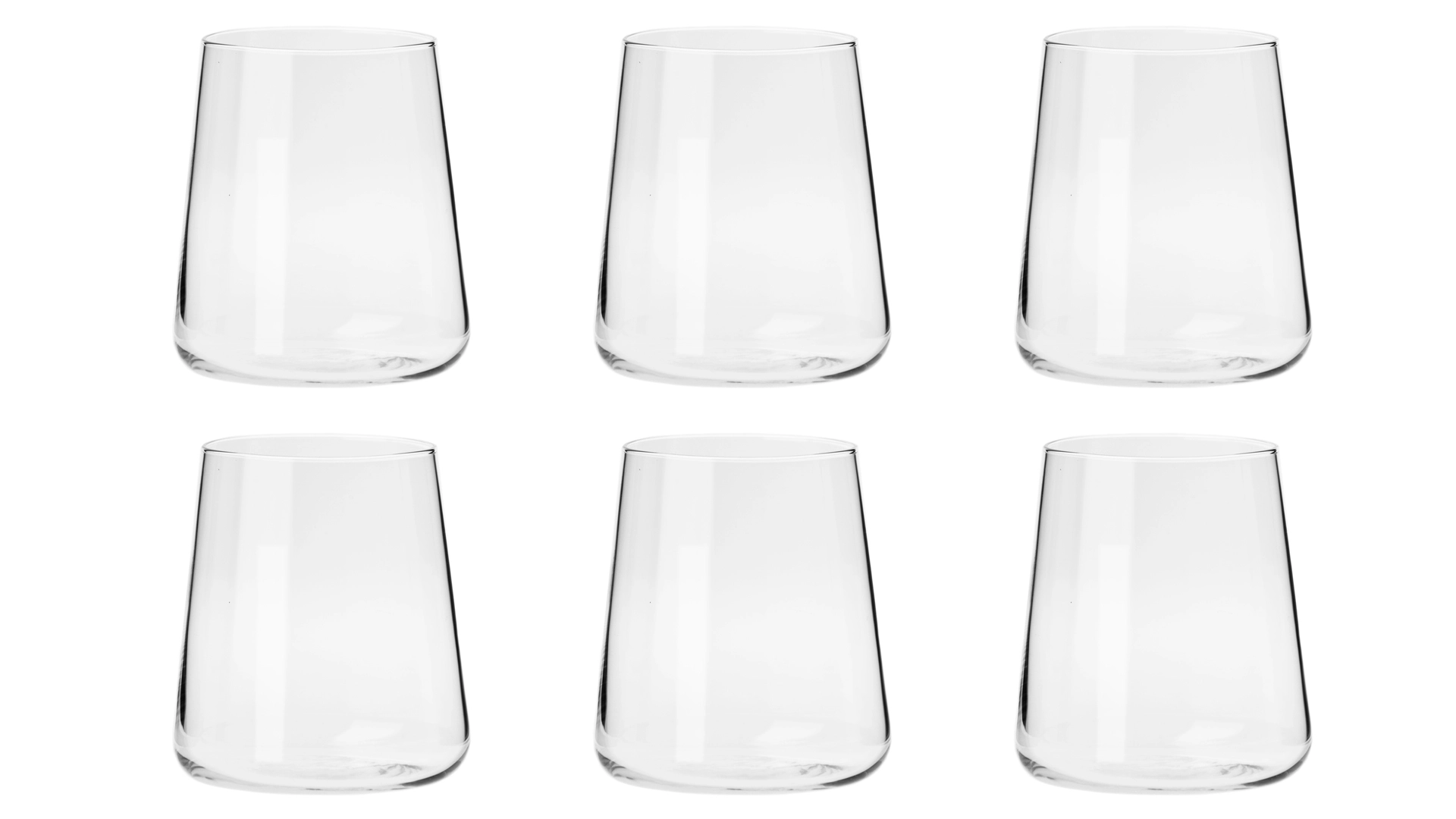 Набор стаканов для воды Krosno Авангард 380 мл, 6 шт