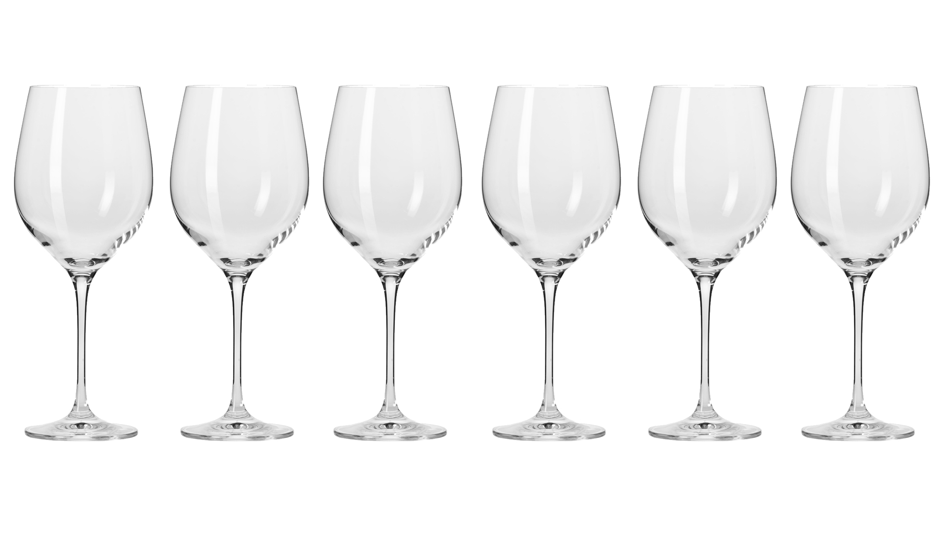 Набор бокалов для красного вина Krosno Гармония 450 мл, 6 шт