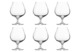 Набор бокалов для коньяка Krosno Гармония 550 мл, 6 шт