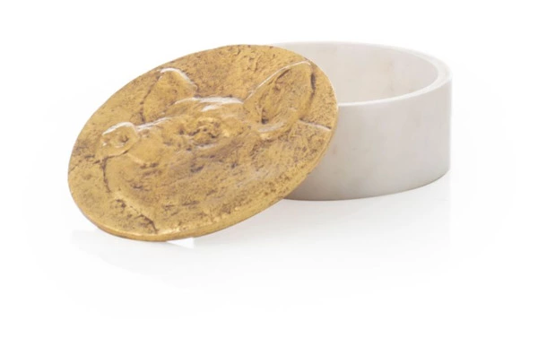 Шкатулка Michael Aram Символ года Кабан 11 см