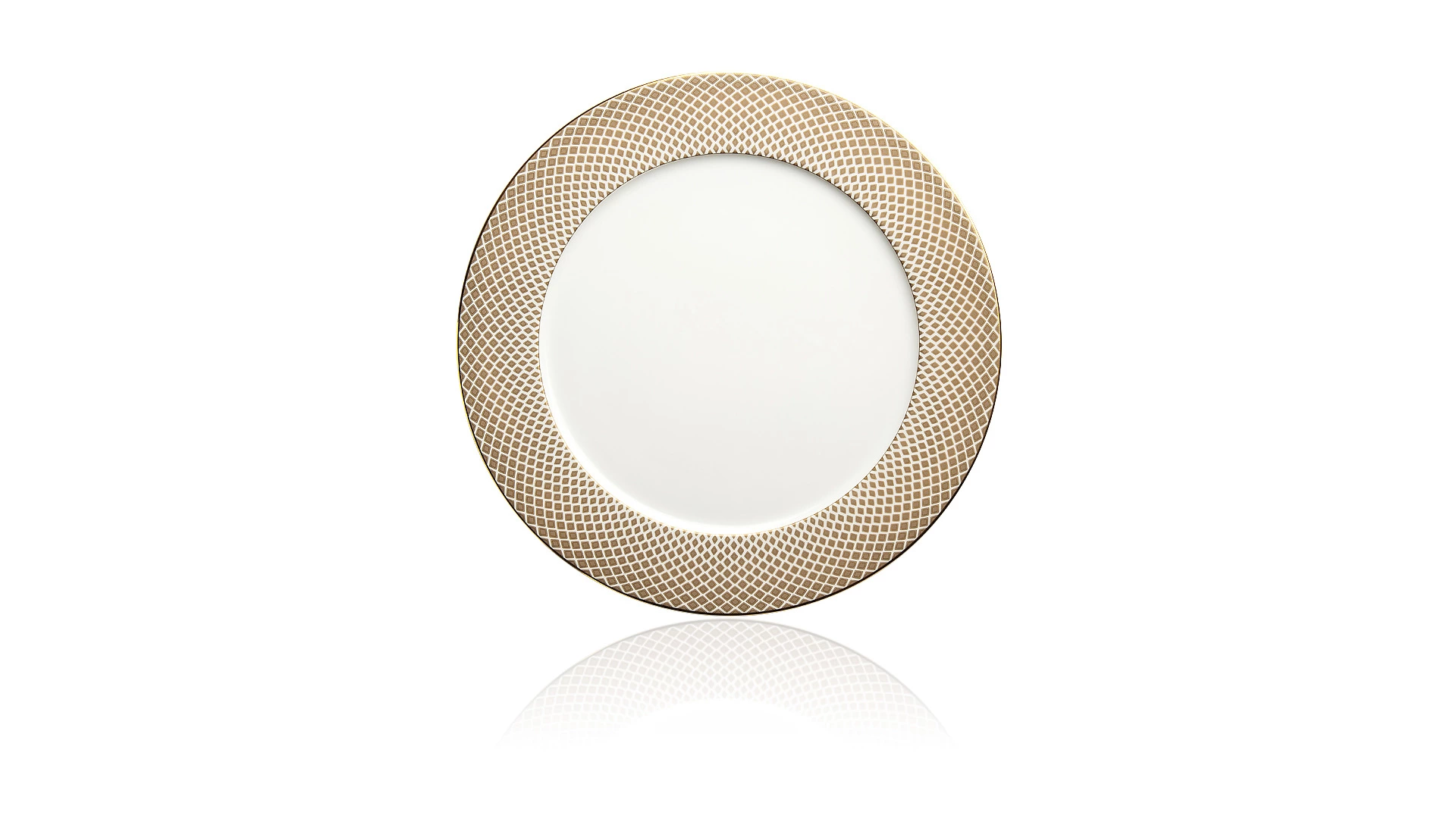 Тарелка подстановочная Rosenthal Францис Карро Беж 33 см