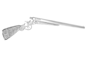 Сувенир Avdeev Crystal Охотничье ружье.Ружье 22,2х80 см, хрусталь