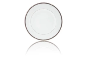 Тарелка обеденная Noritake Рочель, платиновый кант 27 см