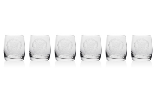 Набор стаканов для виски Krosno Легенда, Трофей 250 мл, 6 шт
