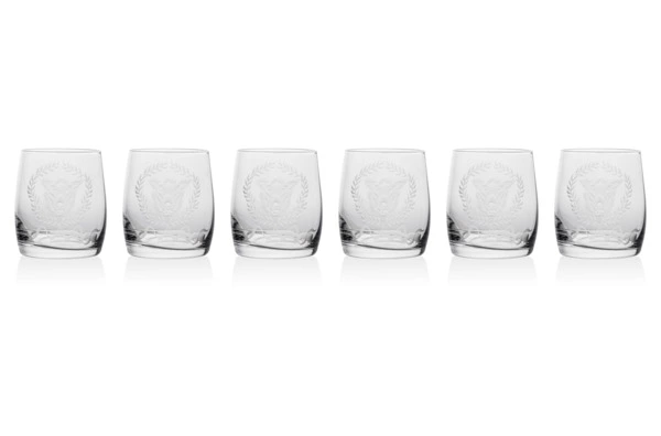 Набор стаканов для виски Krosno Легенда, Трофей 250 мл, 6 шт