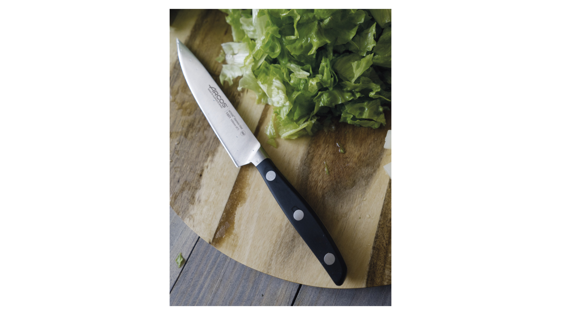 Нож для чистки овощей и фруктов Arcos Manhattan 10см, кованая сталь