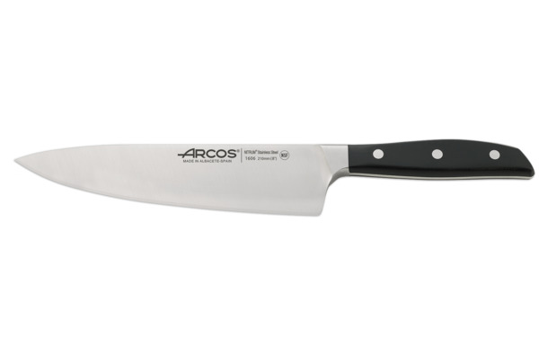 Нож кухонный поварской Arcos Manhattan 21см, кованая сталь
