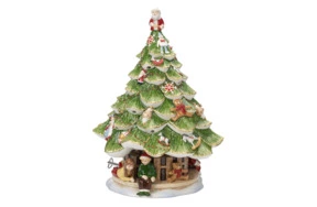 Фигурка Christmas Toys Memory Елка большая с детьми 30 см, фарфор