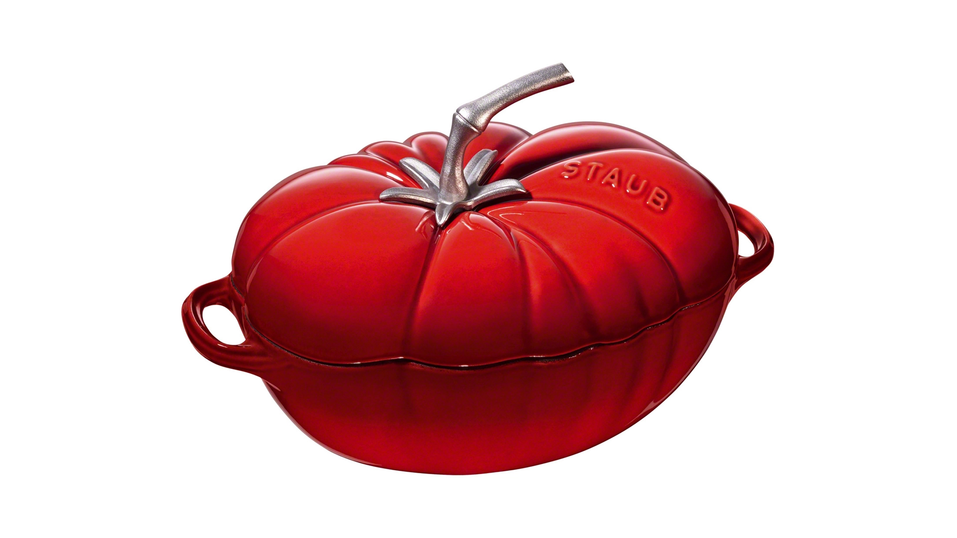 Кокот Staub La Cocotte Помидор 25см, 2,9 л, чугун, красный