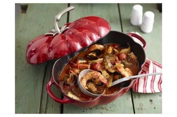 Кокот Staub La Cocotte Помидор 25см, 2,9 л, чугун, красный
