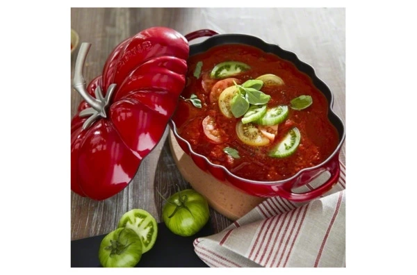 Кокот Staub La Cocotte Помидор 25см, 2,9 л, чугун, красный