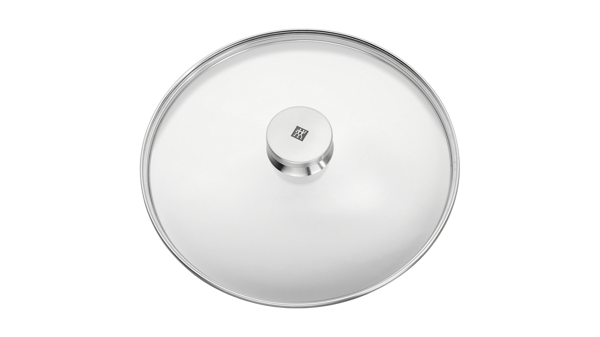Крышка стеклянная Zwilling d28 см, ручка стальная