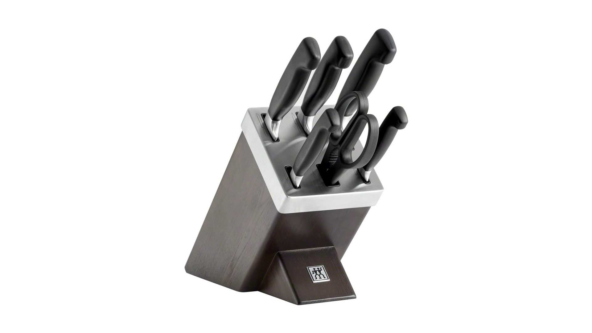 Набор кухонных ножей с заточкой Zwilling Four Star 7 предметов, сталь нержавеющая