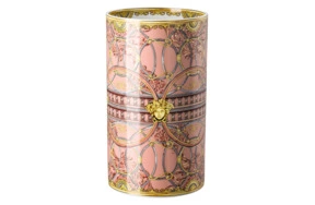 Ваза Rosenthal Versace Ла Скала 30 см, фарфор, розовая