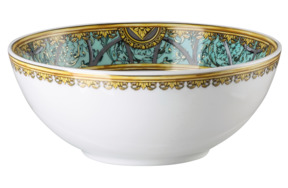 Чаша для закусок Rosenthal Versace Ла Скала 15 см, фарфор, зеленая