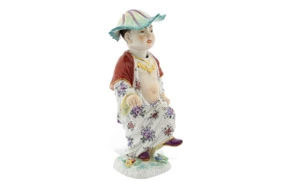 Фигурка Meissen 24см Мальчик-пагода (И.-И.Кендлер, 1750 г)(лим.вып.03/50, 2017г)
