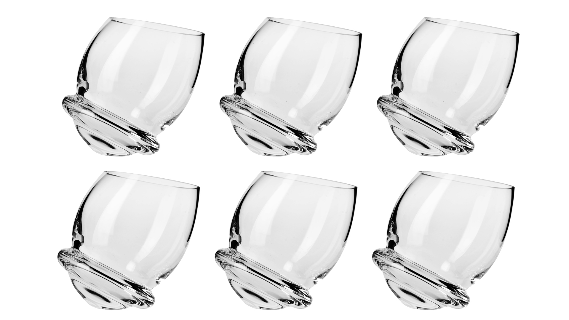 Набор стаканов для виски Krosno Сферы 200 мл, 6 шт