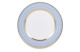 Тарелка обеденная ИФЗ Азур1 Стандартная2, 27 см, фарфор костяной, белый костяной
