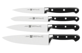 Набор кухонных ножей Zwilling Professional S, 4 шт, сталь нержавеющая