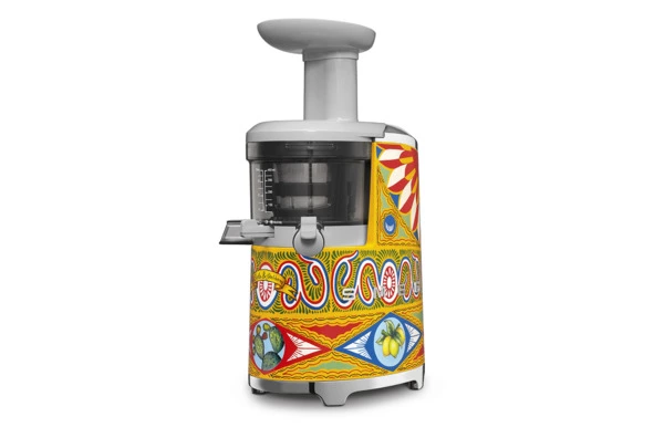 Соковыжималка шнековая SMEG D&G SJF01DGEU Sicily is my Love, желтая