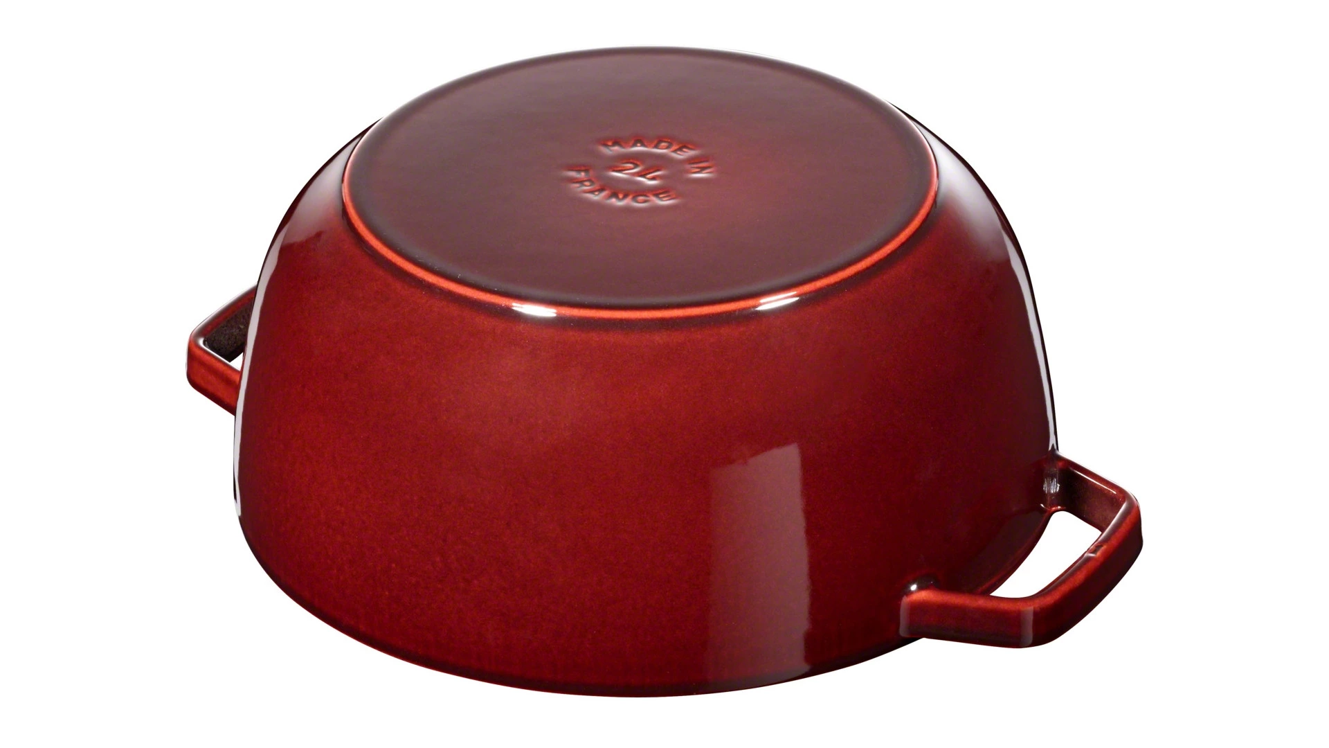 Кокот Staub La Cocotte Петух 3,6л, Д24хН13см, чугун, гранатовый