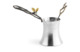 Набор турка для кофе и ложка Michael Aram Бабочки гинкго 15 см, сталь нержавеющая
