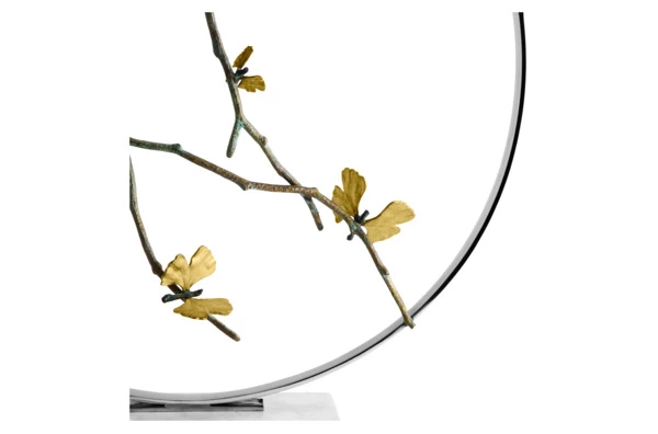 Арт-объект Michael Aram Лунные врата Бабочки гинкго 56 см