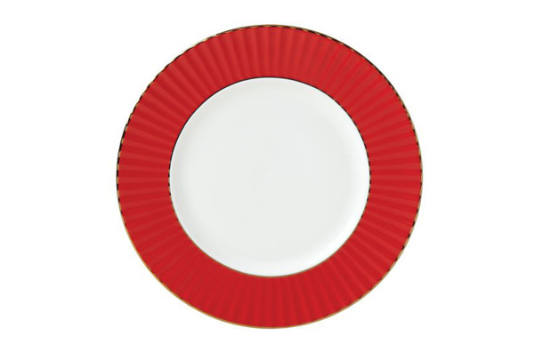 Набор Lenox Цветное плиссе на 1 персону 3 предмета красный