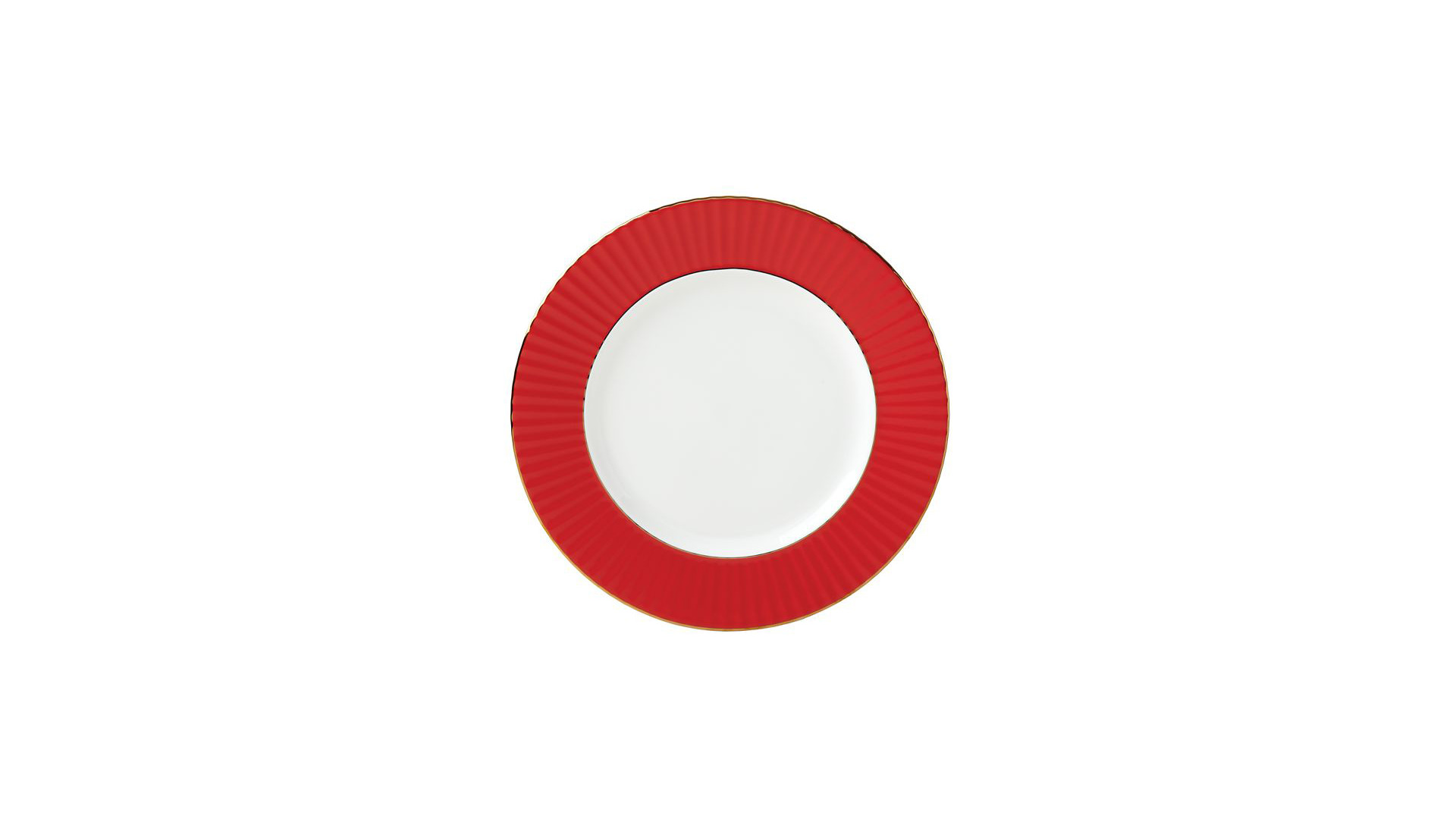 Набор Lenox Цветное плиссе на 1 персону 3 предмета красный