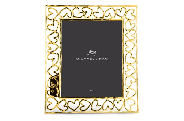 Рамка для фото Michael Aram Сердце 20Х25,5 см, золотистая