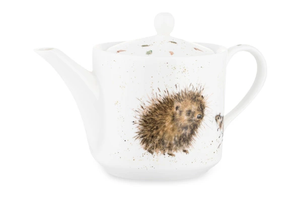 Чайник Royal Worcester Забавная фауна Ёжик и мышки 600 мл, фарфор костяной
