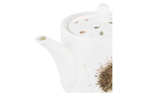 Чайник Royal Worcester Забавная фауна Ёжик и мышки 600 мл, фарфор костяной