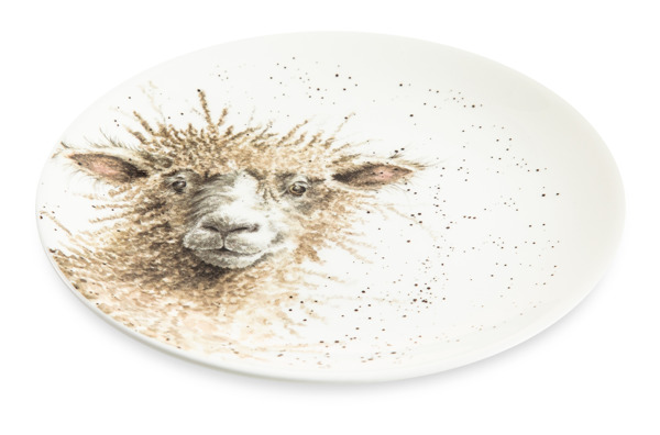 Тарелка десертная Royal Worcester Забавная фауна. Овца 16,5см