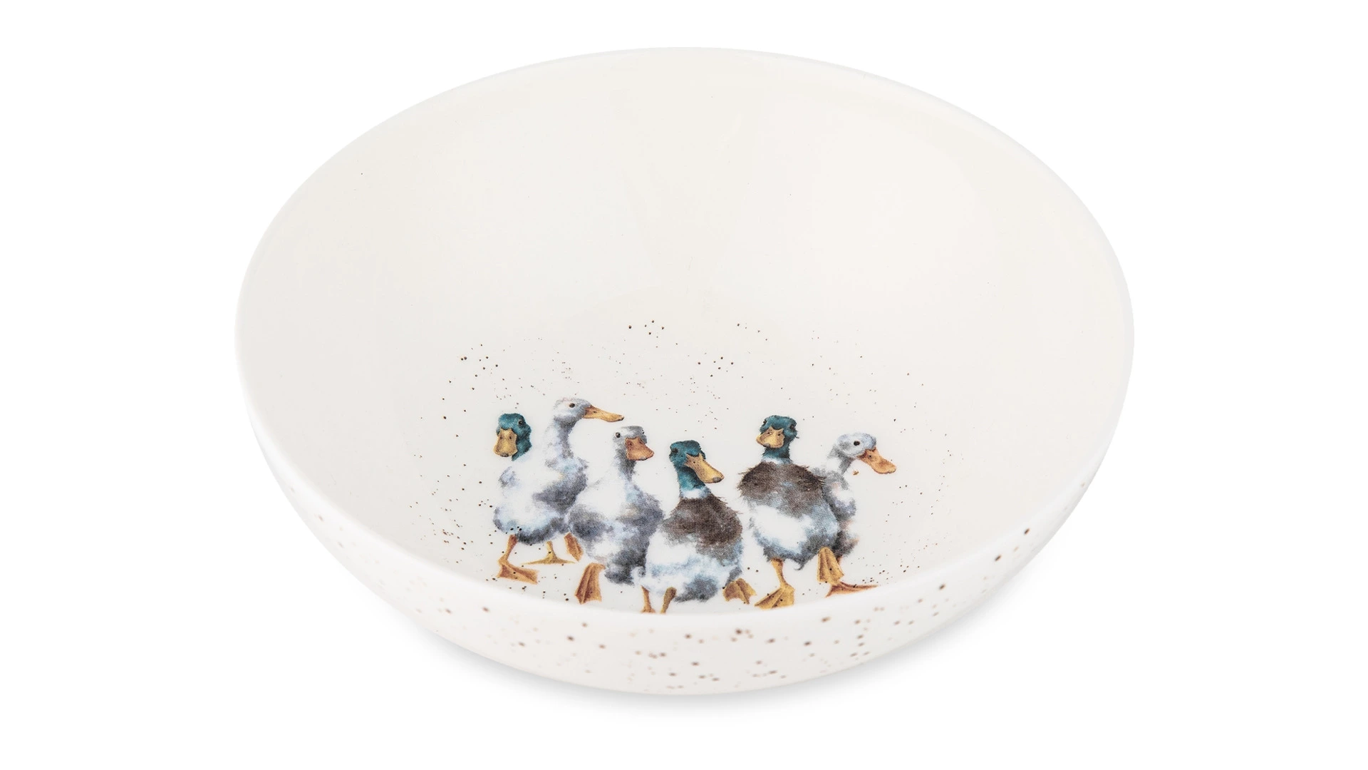 Салатник порционный Royal Worcester Забавная фауна Утки 15 см, фарфор костяной