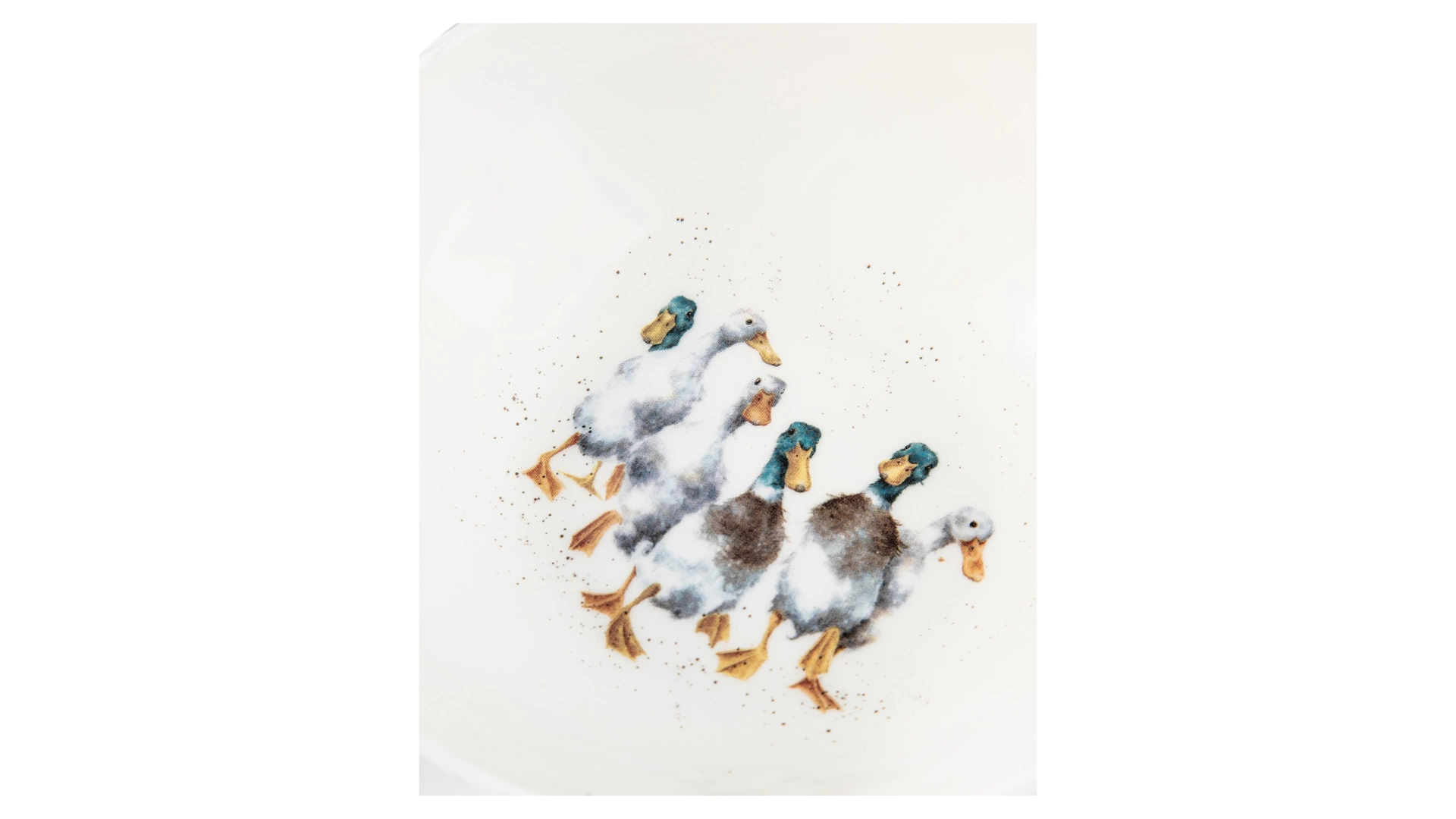 Салатник порционный Royal Worcester Забавная фауна Утки 15 см, фарфор костяной
