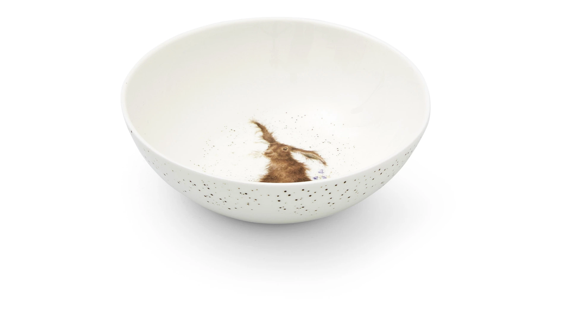 Салатник порционный Royal Worcester Забавная фауна Кролик 15 см, фарфор костяной