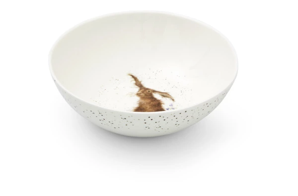 Салатник порционный Royal Worcester Забавная фауна Кролик 15 см, фарфор костяной