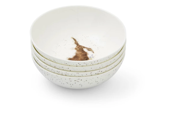 Салатник порционный Royal Worcester Забавная фауна Кролик 15 см, фарфор костяной