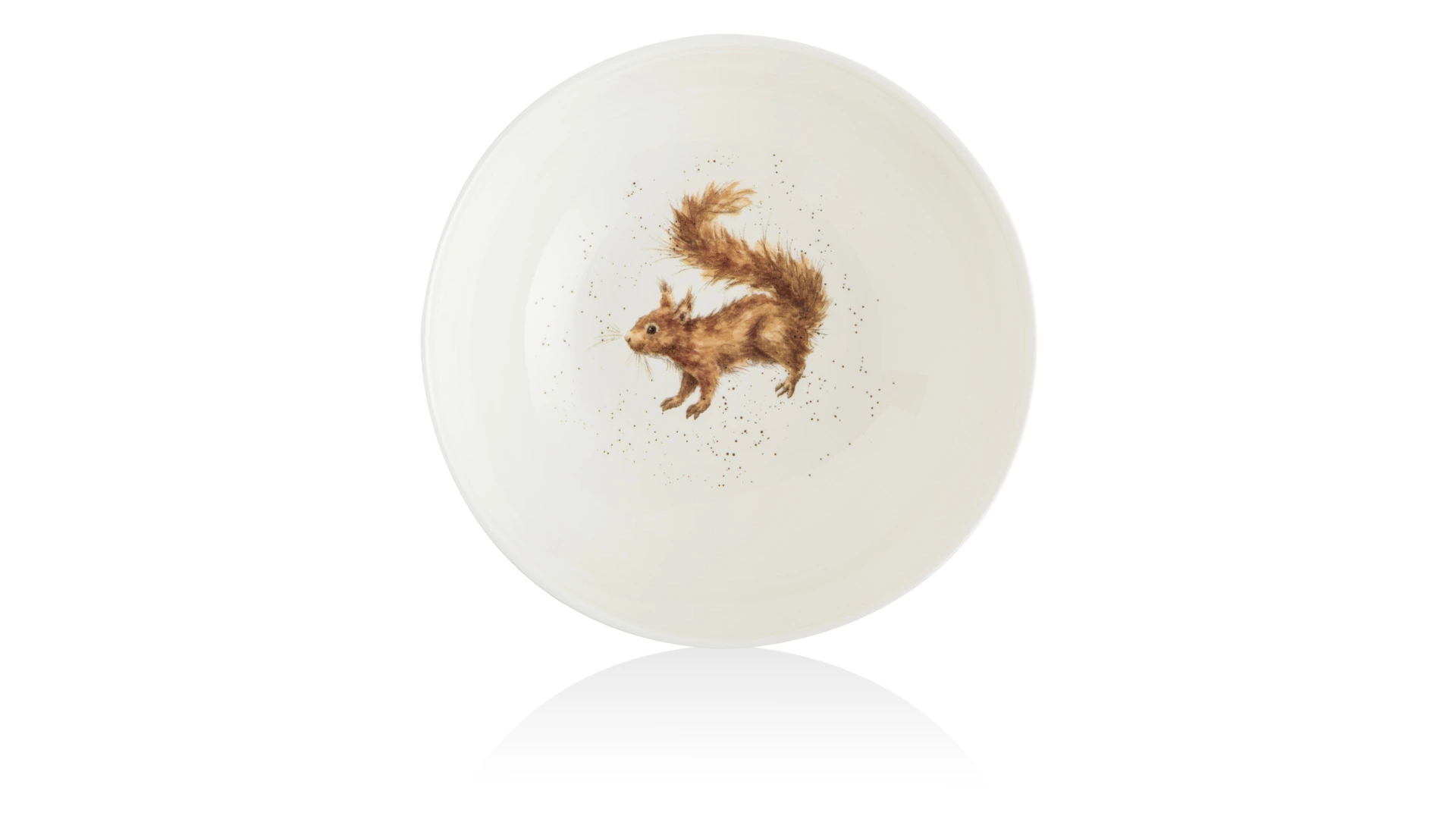 Салатник порционный Royal Worcester Забавная фауна Белка 15 см, фарфор костяной