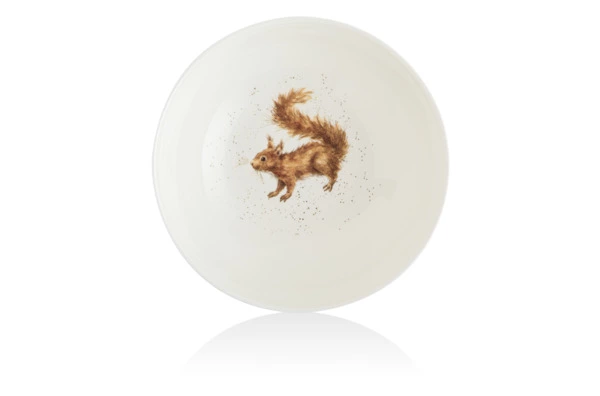 Салатник порционный Royal Worcester Забавная фауна Белка 15 см, фарфор костяной