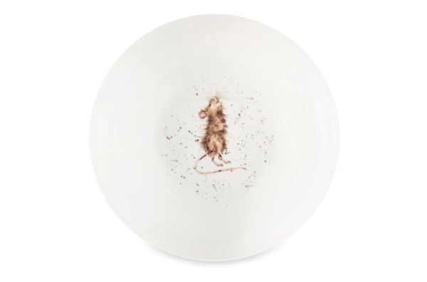 Салатник порционный Royal Worcester Забавная фауна Мышь 15 см, фарфор костяной